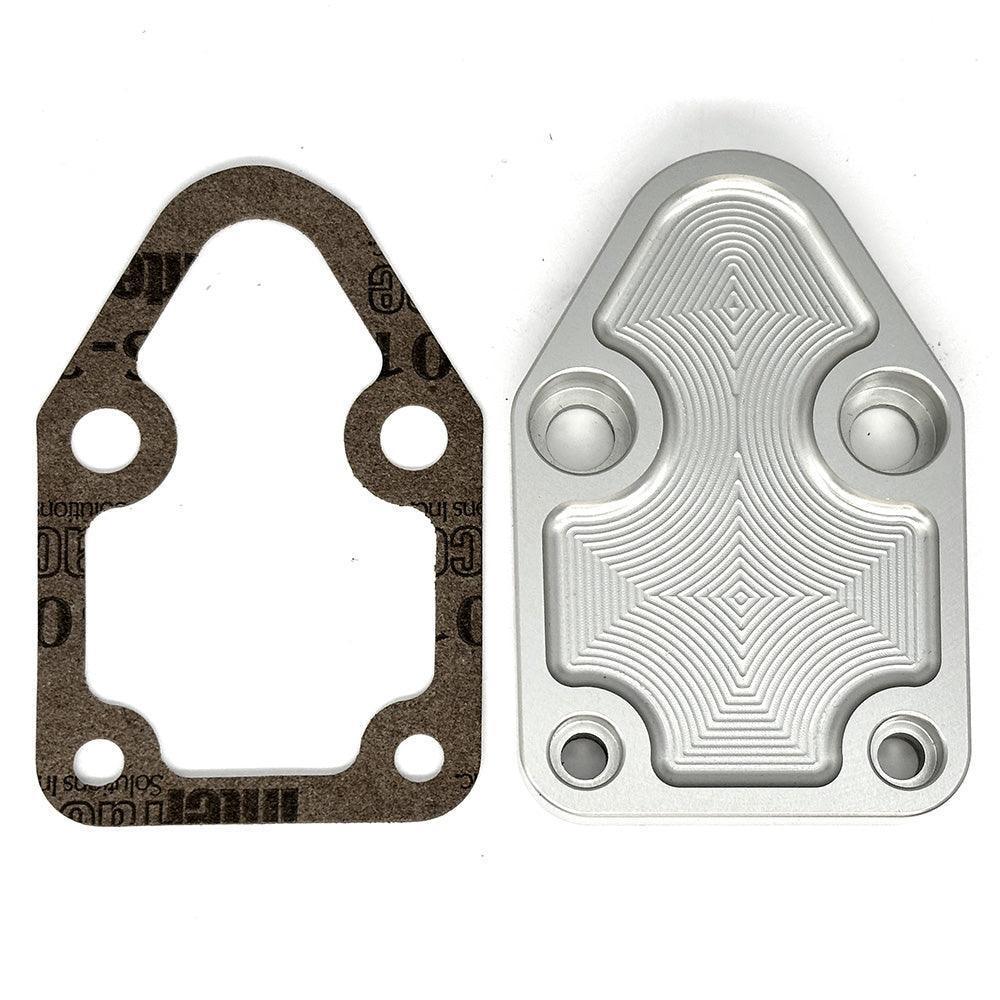 Small Block Chevy Fuel Pump Blanking Plate