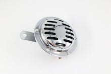  6V Chrome Horn with Slotted Grille - 105mm