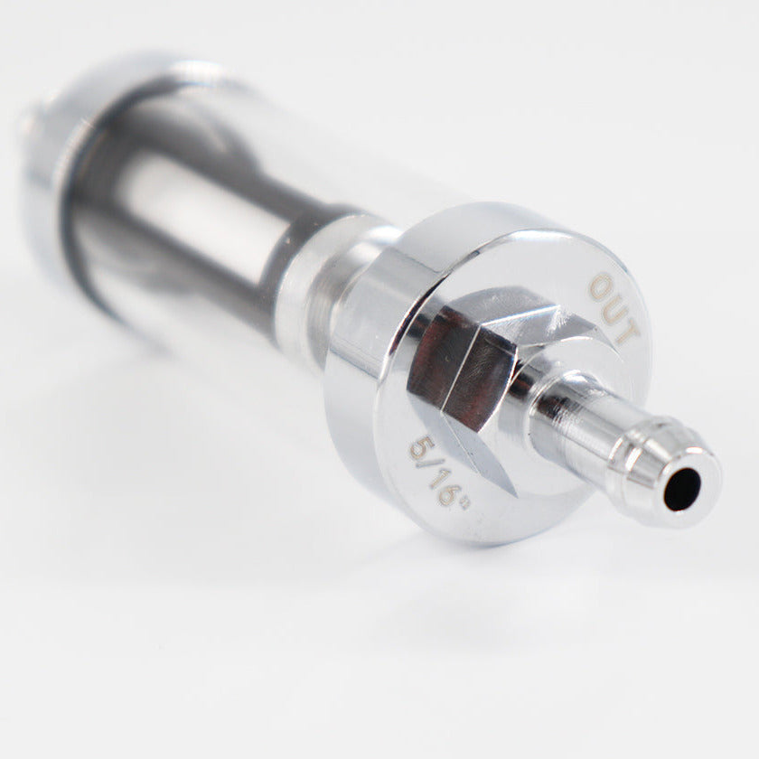 Glass fuel filter Classic Car Accessories