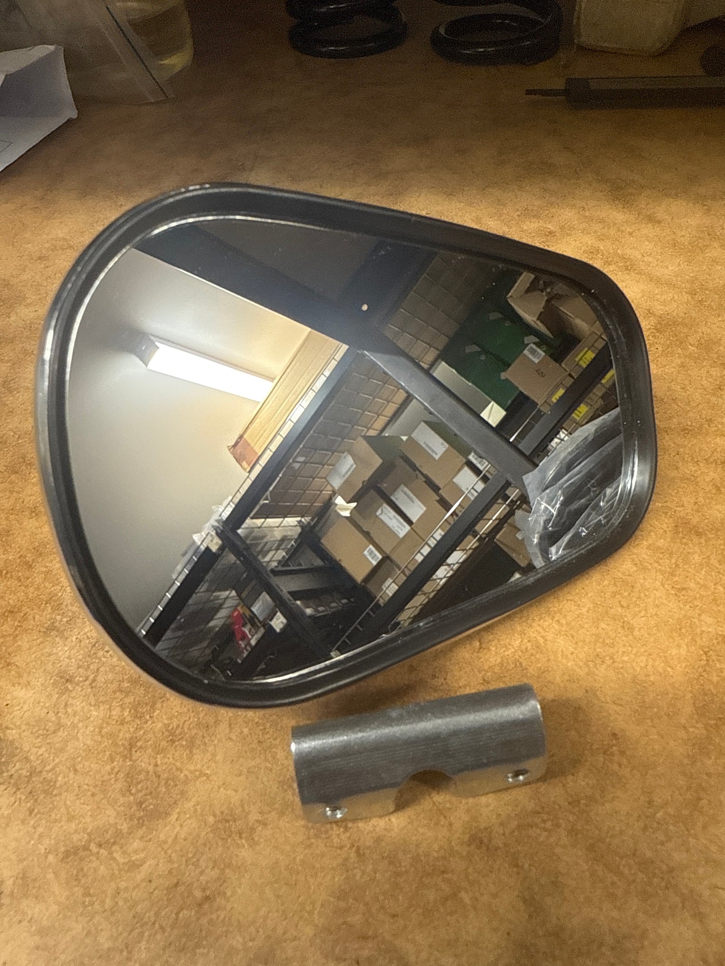 Mirror Quarterlight O Head - Flat Glass Seconds