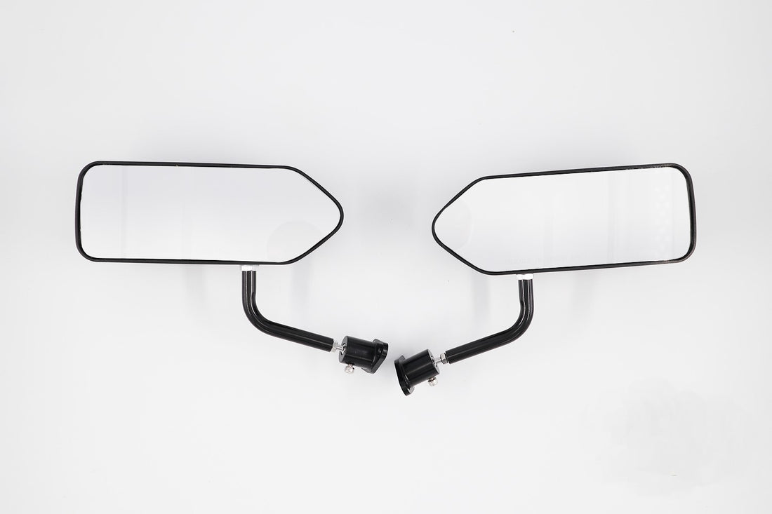 Black Lightweight Racing Mirrors – Classic Car Accessories
