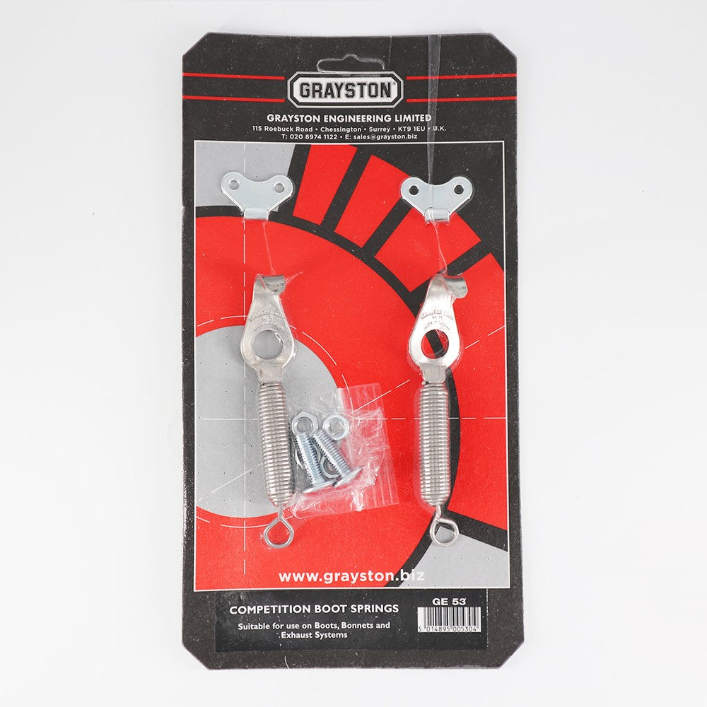 Bonnet Spring Hooks