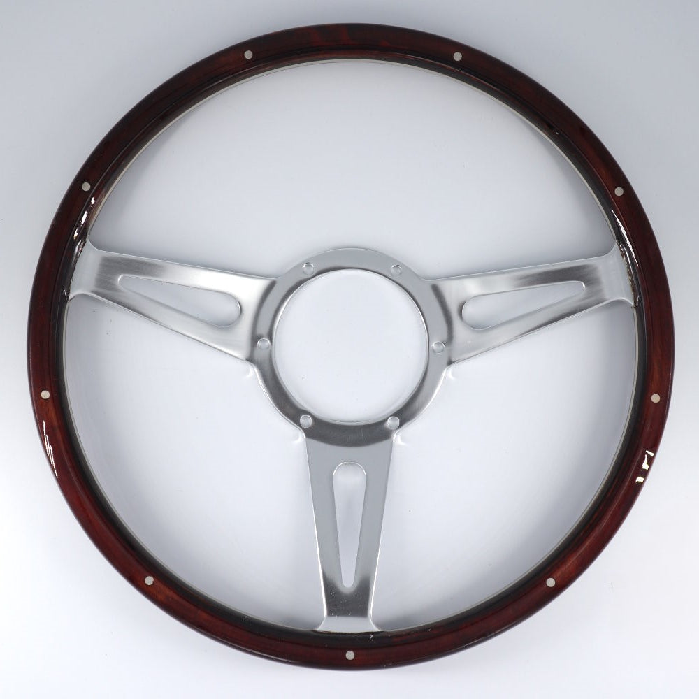 Classic Mountney Light Woodrim steering wheel - 13"