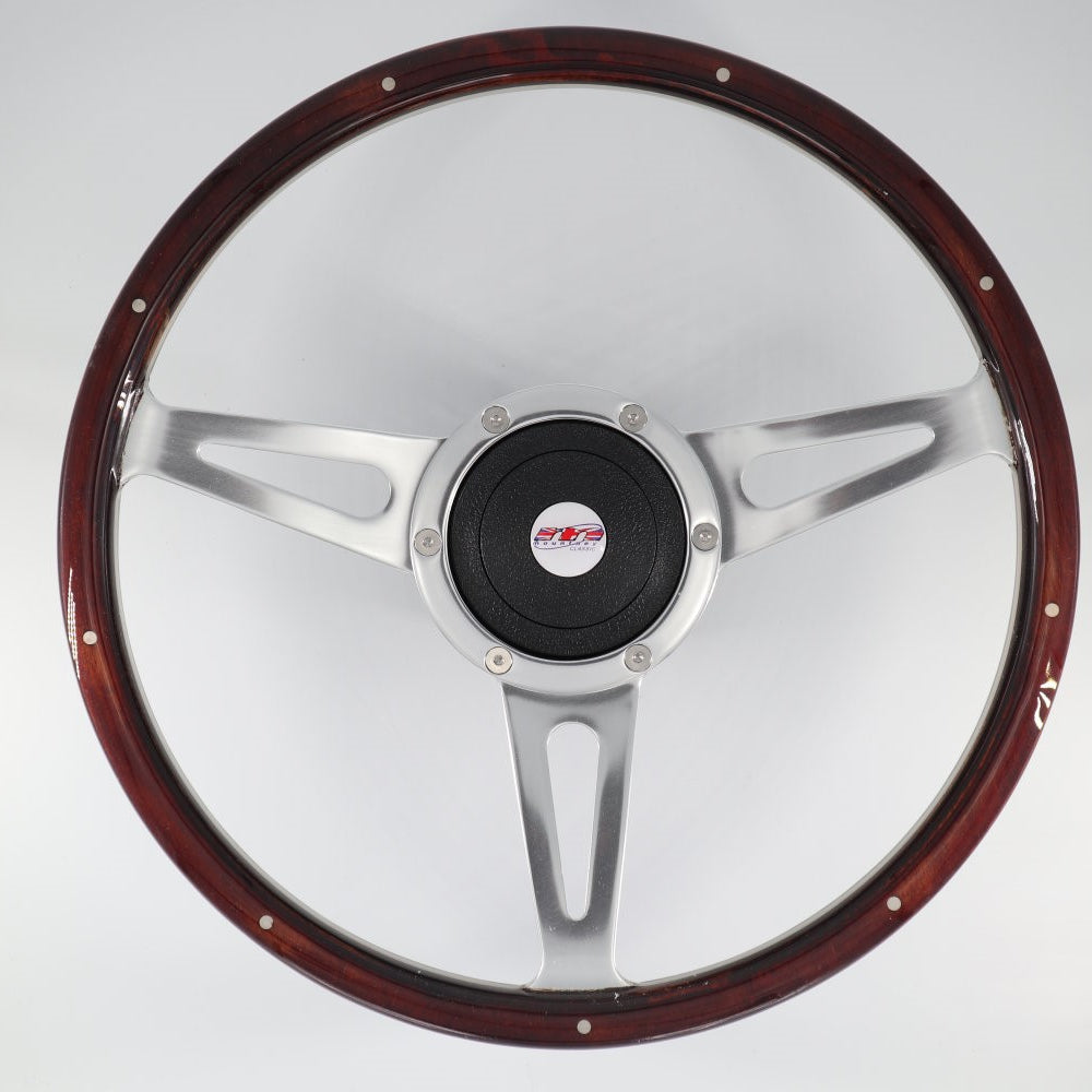 Classic Mountney Light Woodrim steering wheel - 13"