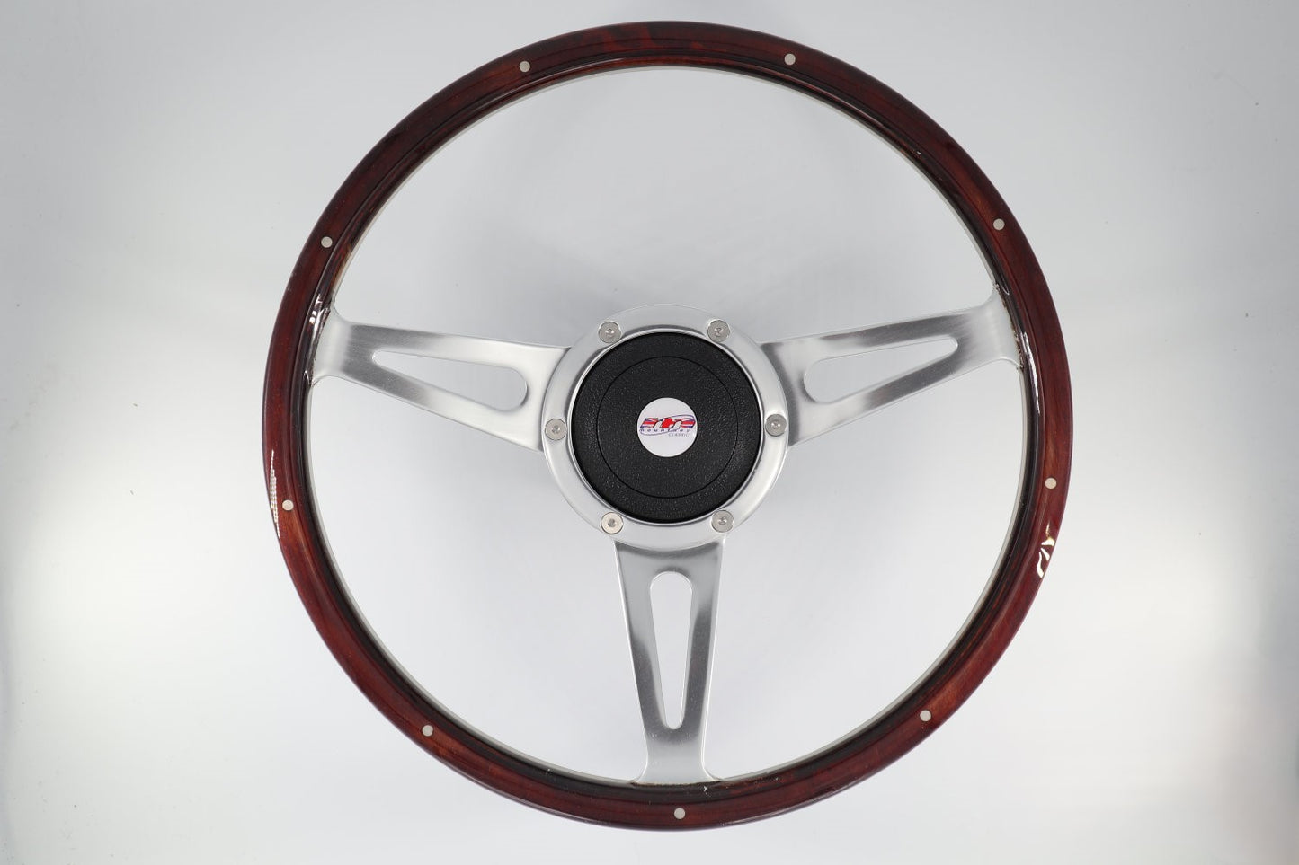 Classic Mountney Light Woodrim steering wheel - 13"