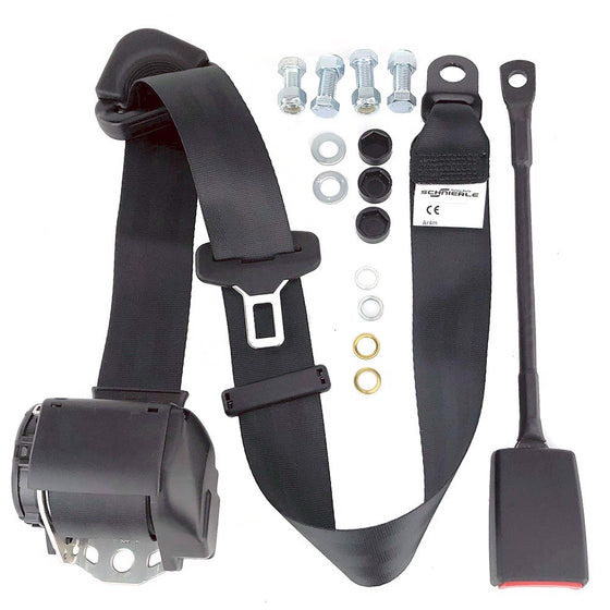 Retracting Seat Belt with 300mm Long Stalk
