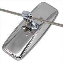  Stainless Steel Rod-Mounted Sliding Clamp Mirror