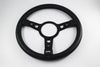 Classic Mountney Leather or Vinyl Black Steering Wheel