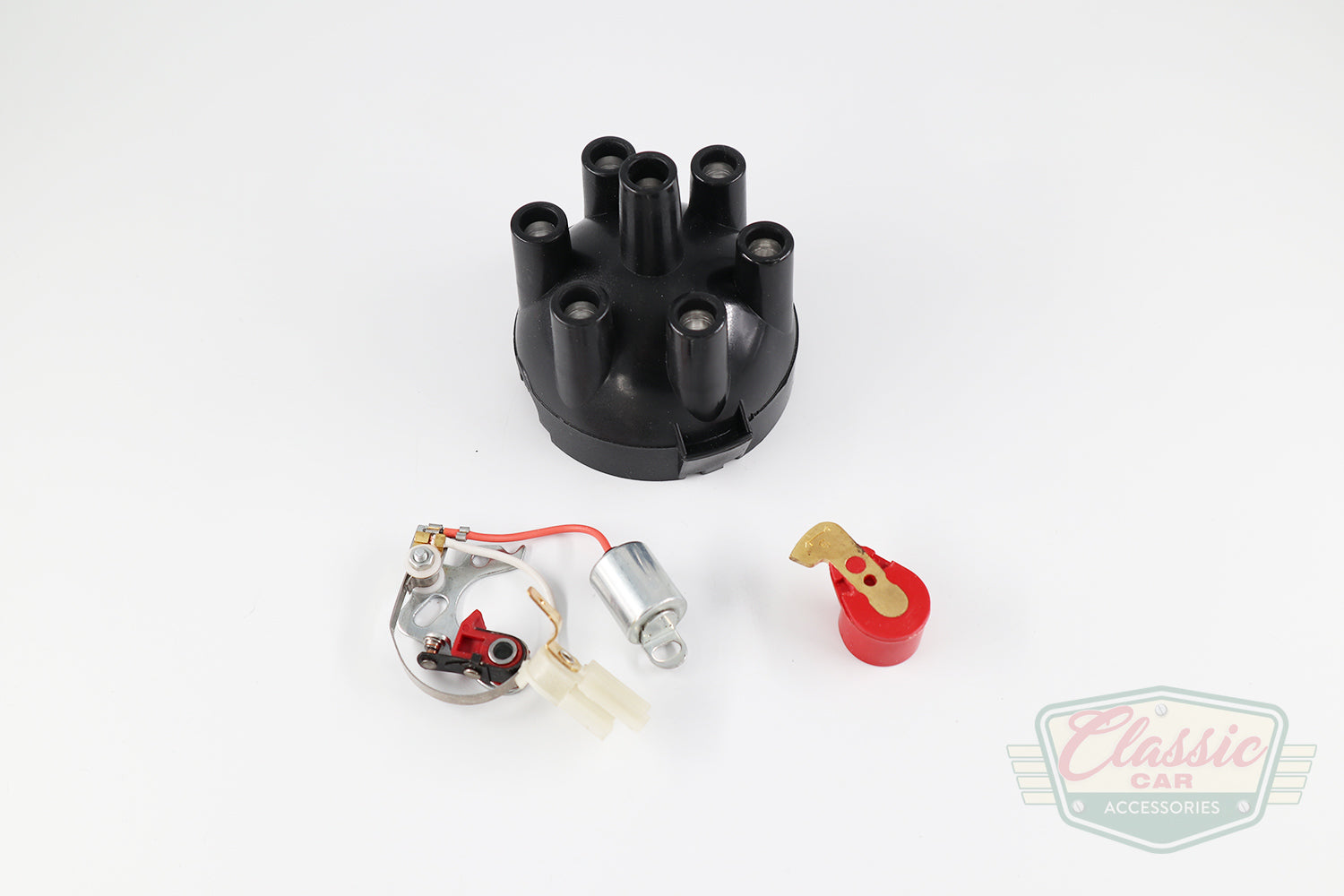 Distributor Cap by Lucas Classic, TR6, XJ6 -74, MGC | Moss Motors Distributor Cap by Lucas Classic, TR6, XJ6 -74, MGC | Moss Motors