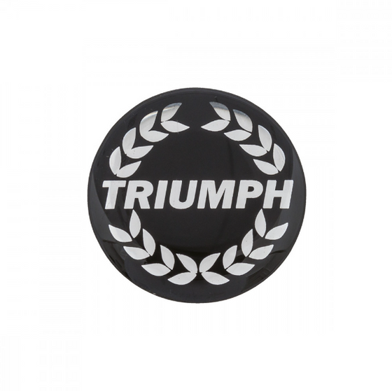 Triumph Wreath small gear knob badge