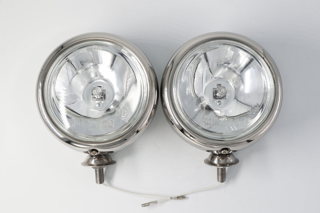 Stainless Steel 5" Spotlights/Spotlamps For Classic Cars Classic Car