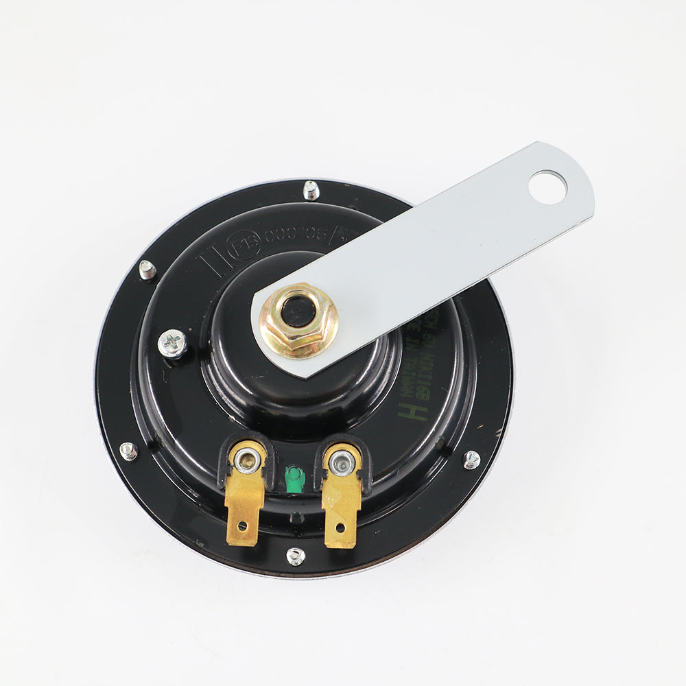 
                  
                    6V Chrome Horn with Slotted Grille - 105mm
                  
                