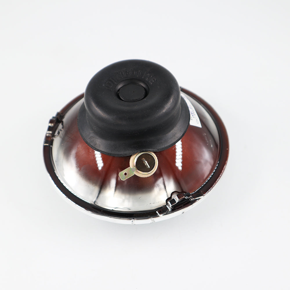 
                  
                    5.75" H4 Domed Headlight with Pilot
                  
                