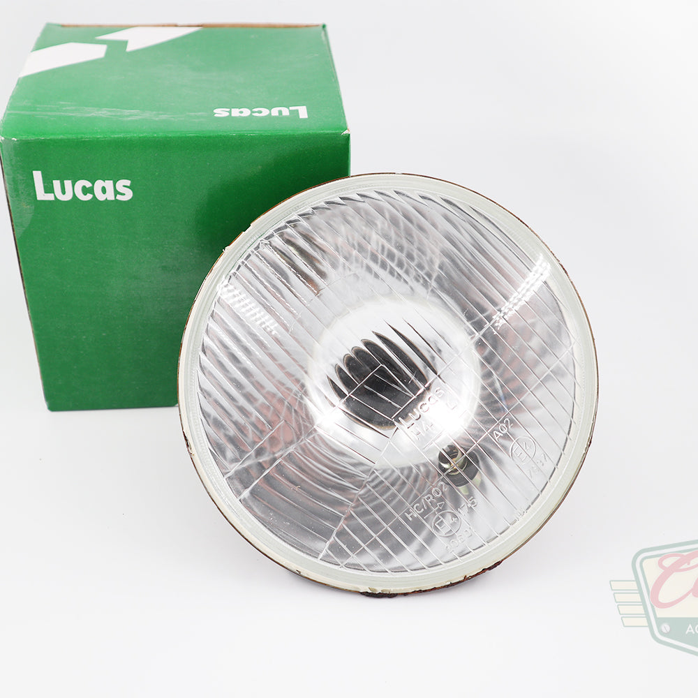 Lucas 7" H4 卤素头灯，带指示灯