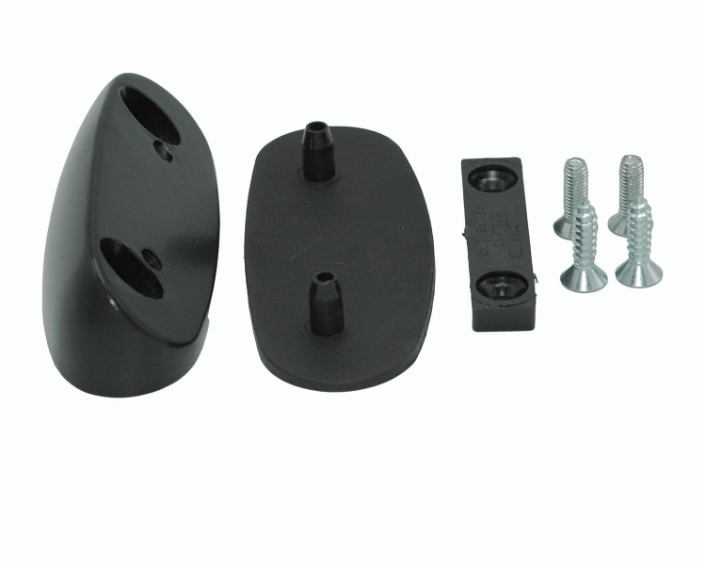 Mirror Plinth Kit Black Classic Car Accessories