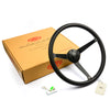 Steering Wheel Poly 15" Classic Deep Dish - Black Alloy