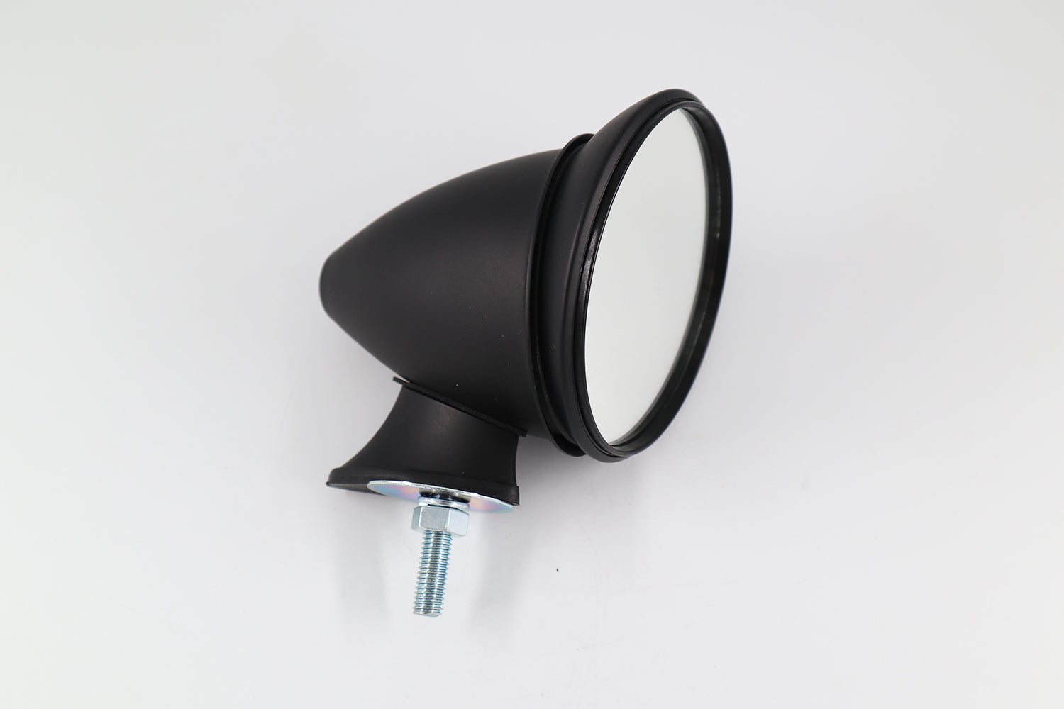 Tex Bullet Mirror Black Flat Glass Classic Car Accessories