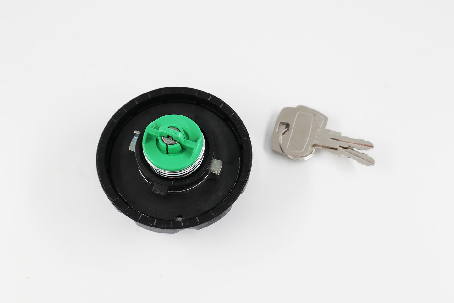 Tex Locking Fuel Cap - Chrome/Black