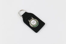  Cooper Group enamel badged leather key ring
