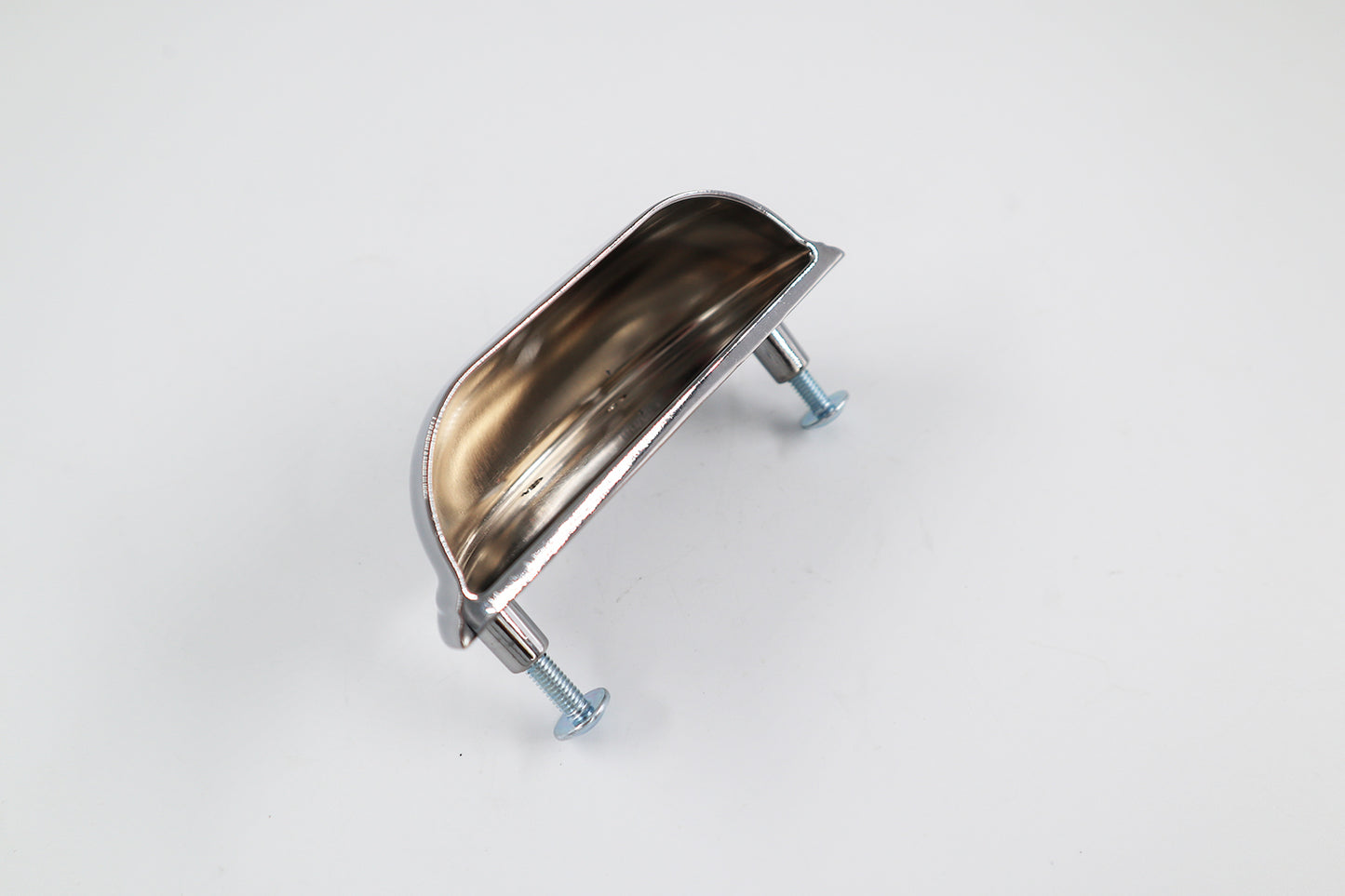 Chrome Diecast Metal 'D' Pull Handle