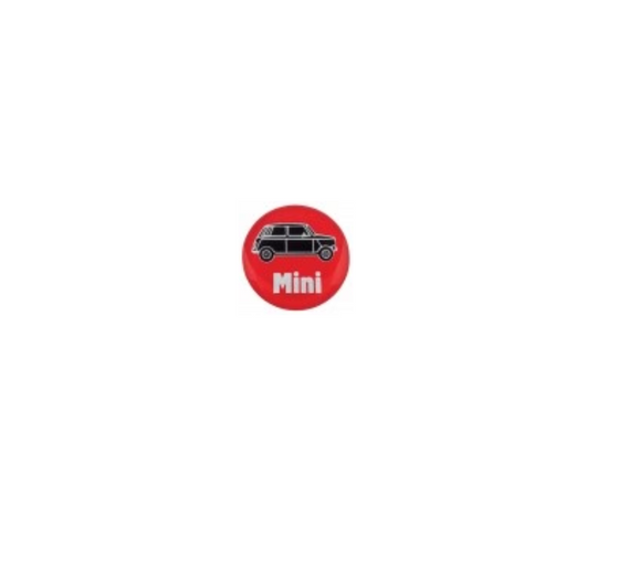 Mini small gear knob badge Classic Car Accessories