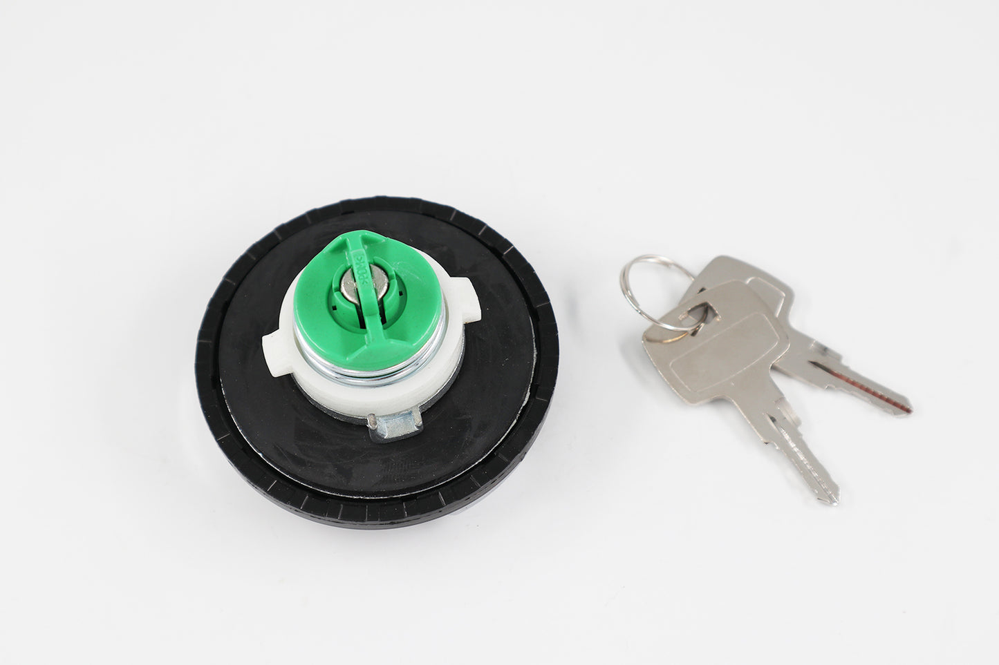 Tex Locking Fuel Cap - Chrome/Black - Jaguar