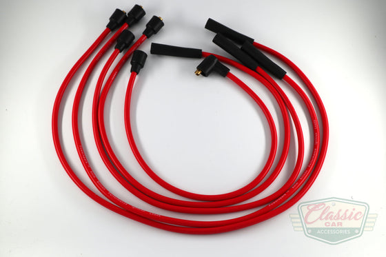 Ford Pinto OHC Performance Double Silicone HT Leads 8mm