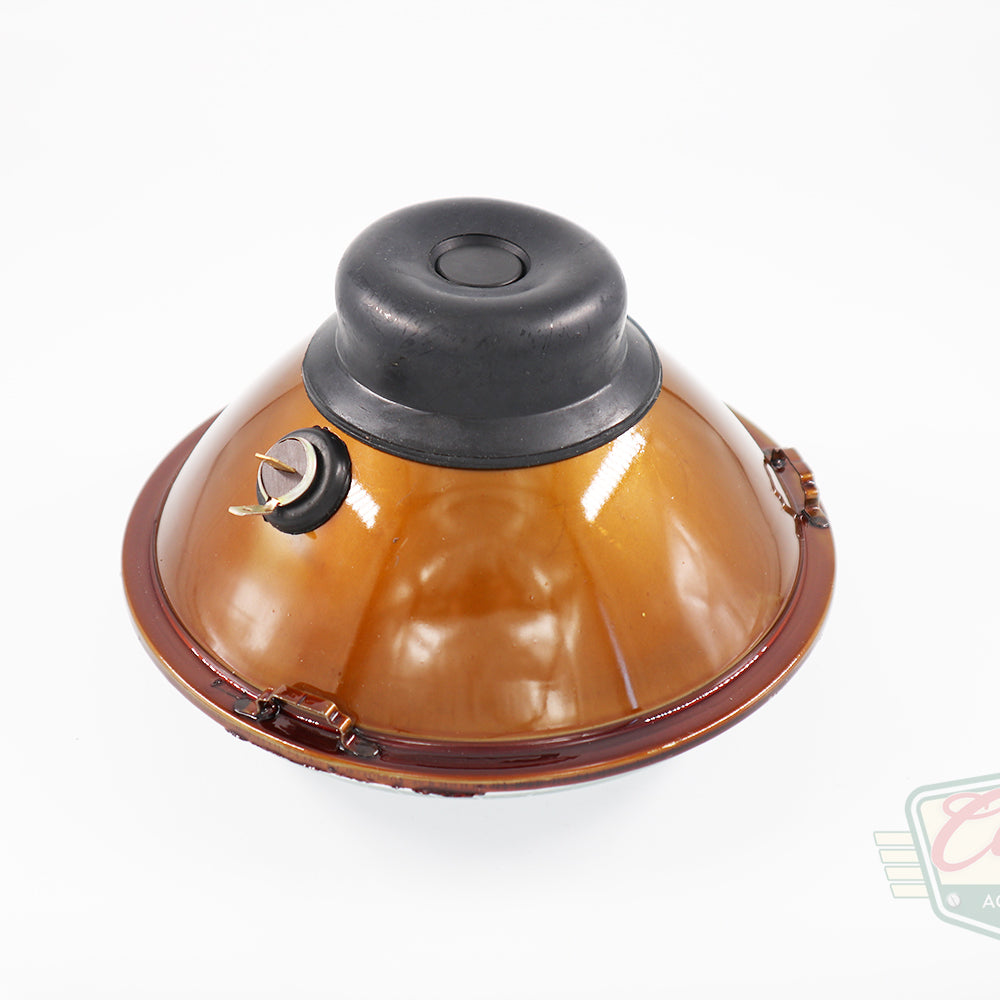 Lucas 7" H4 卤素头灯，带指示灯
