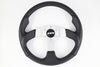 340mm Moulded Steering Wheel - Silver Centre - M Range