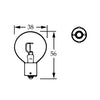 12v Bulb Single Contact Axial Filament 48w