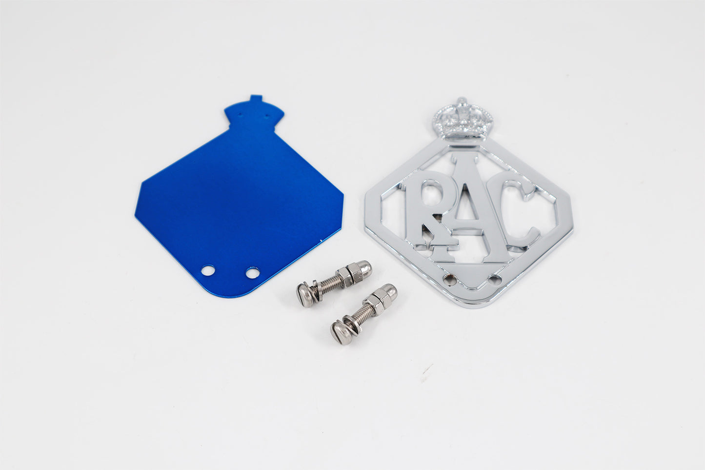 RAC Badge, Original Blue Background
