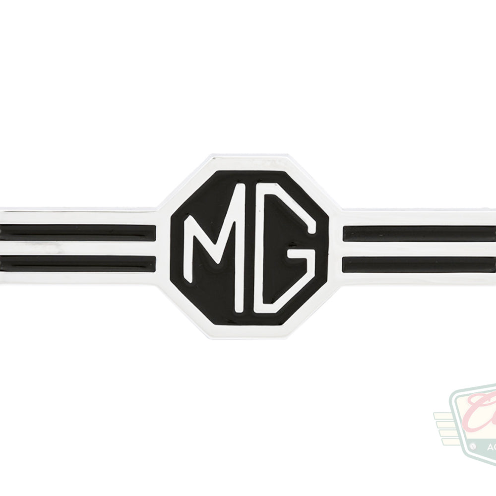 MG radio blanking plate badge