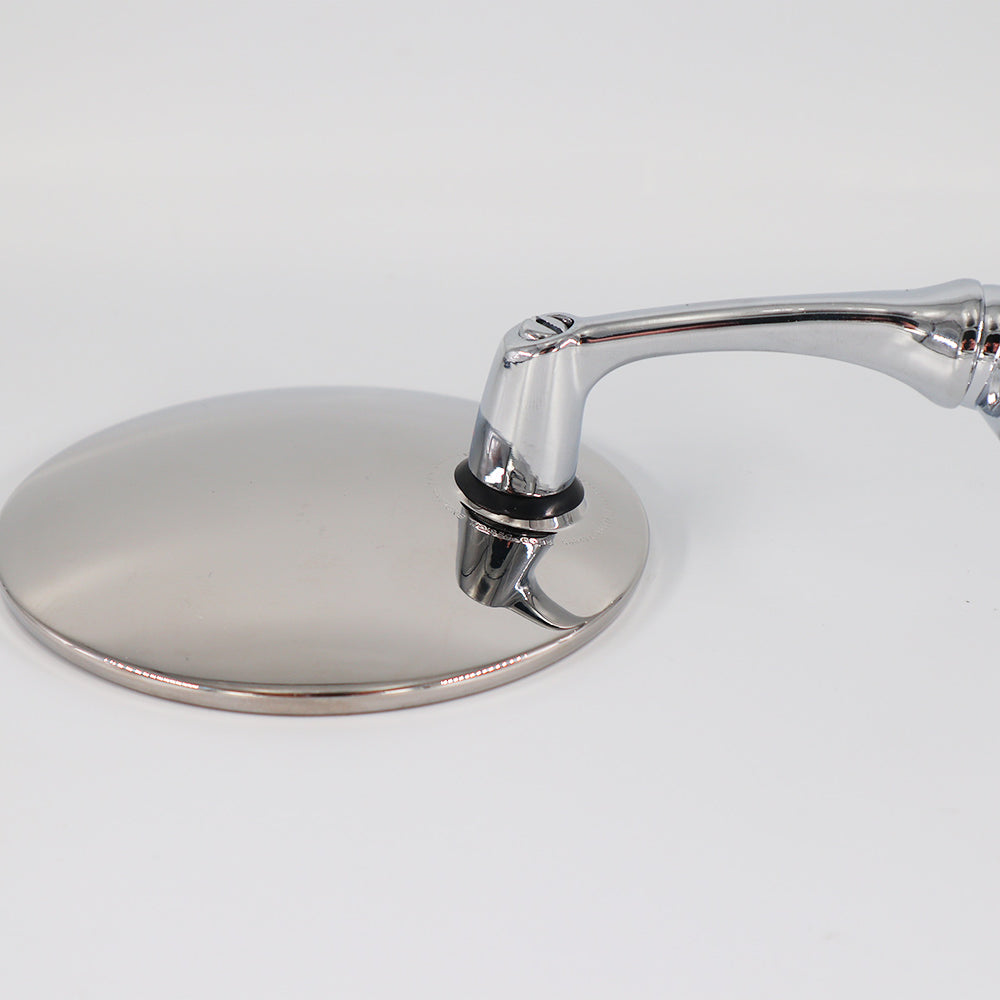 
                  
                    Chrome Quarterlight Mirror - Round Head - Convex Glass
                  
                