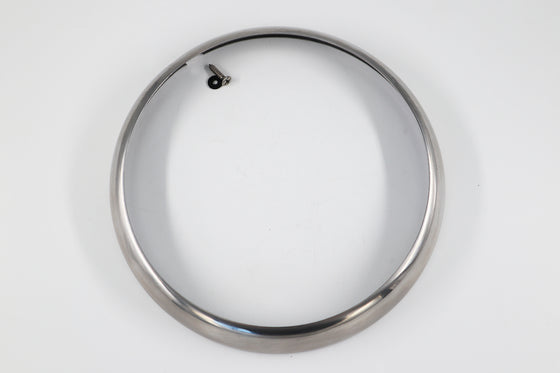 Outer Headlamp Rim - 7"- Stainless Steel