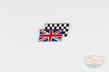 Enamelled Union Jack with Racing Flag