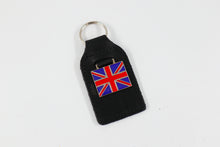  Union Jack Leather Key Ring